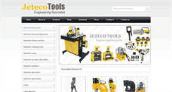 Desktop Screenshot of jeteco-tools.com